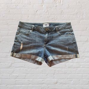 Distressed Paige Jimmy Shorts • size 27